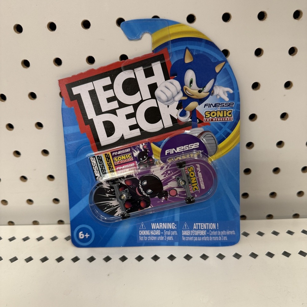 Dark Chao‎ SONIC the Hedgehog TECH DECK Finesse 96mm Fingerboard New!